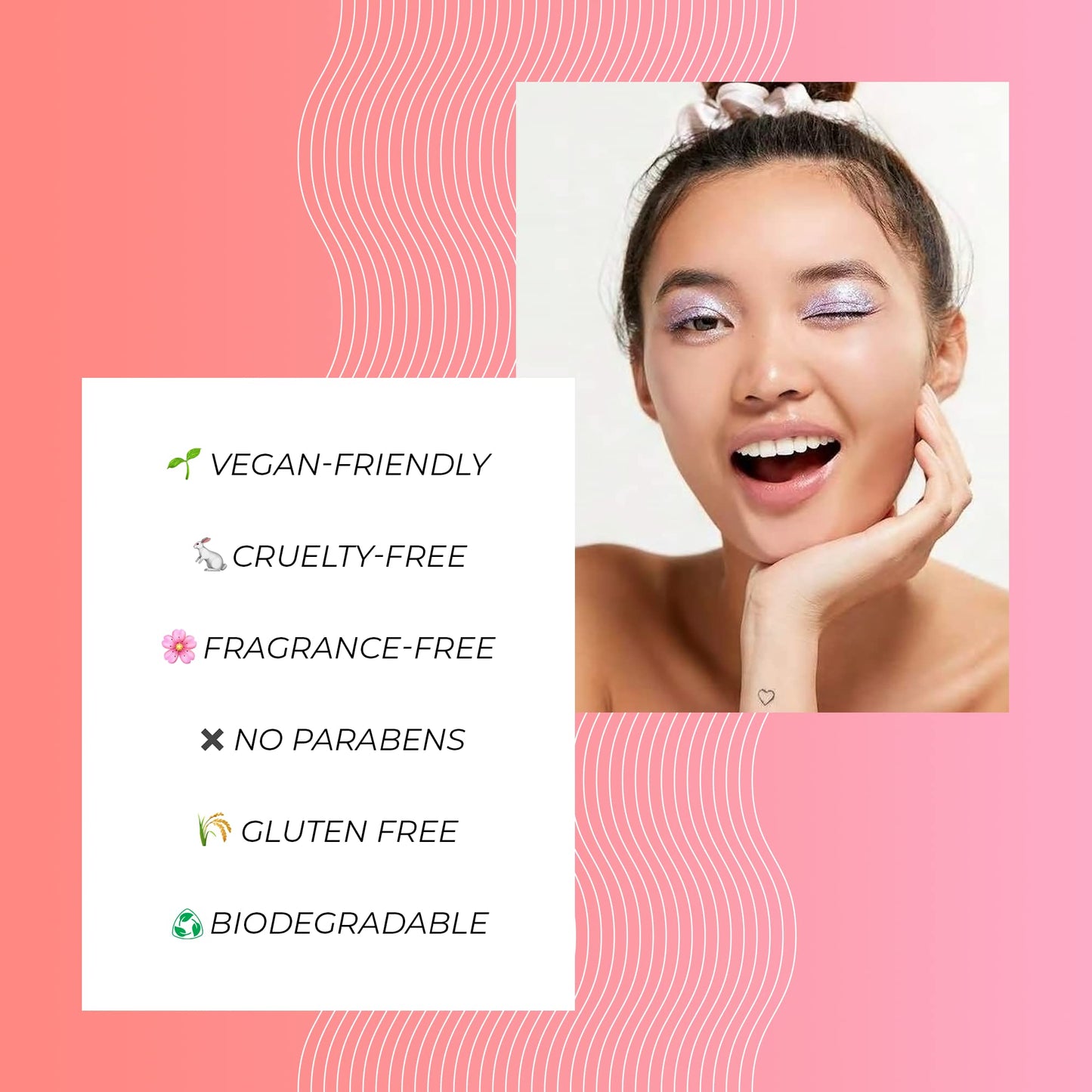 Vitamasques Korean Collagen Face Mask - Hydrating & Moisturizing Korean Sheet Mask with Lychee & Hyaluronic Acid - Vegan Facial Skincare for Firming