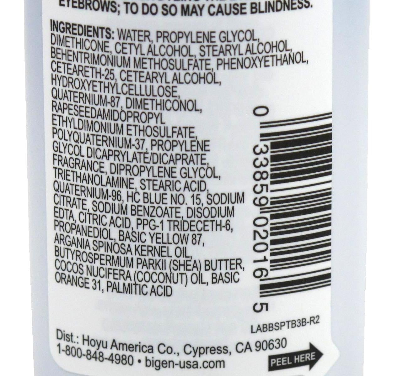 Bigen Semi-Permanent Haircolor #Tb3 Turquoise Blue 3 Ounce (88ml) (3 Pack)