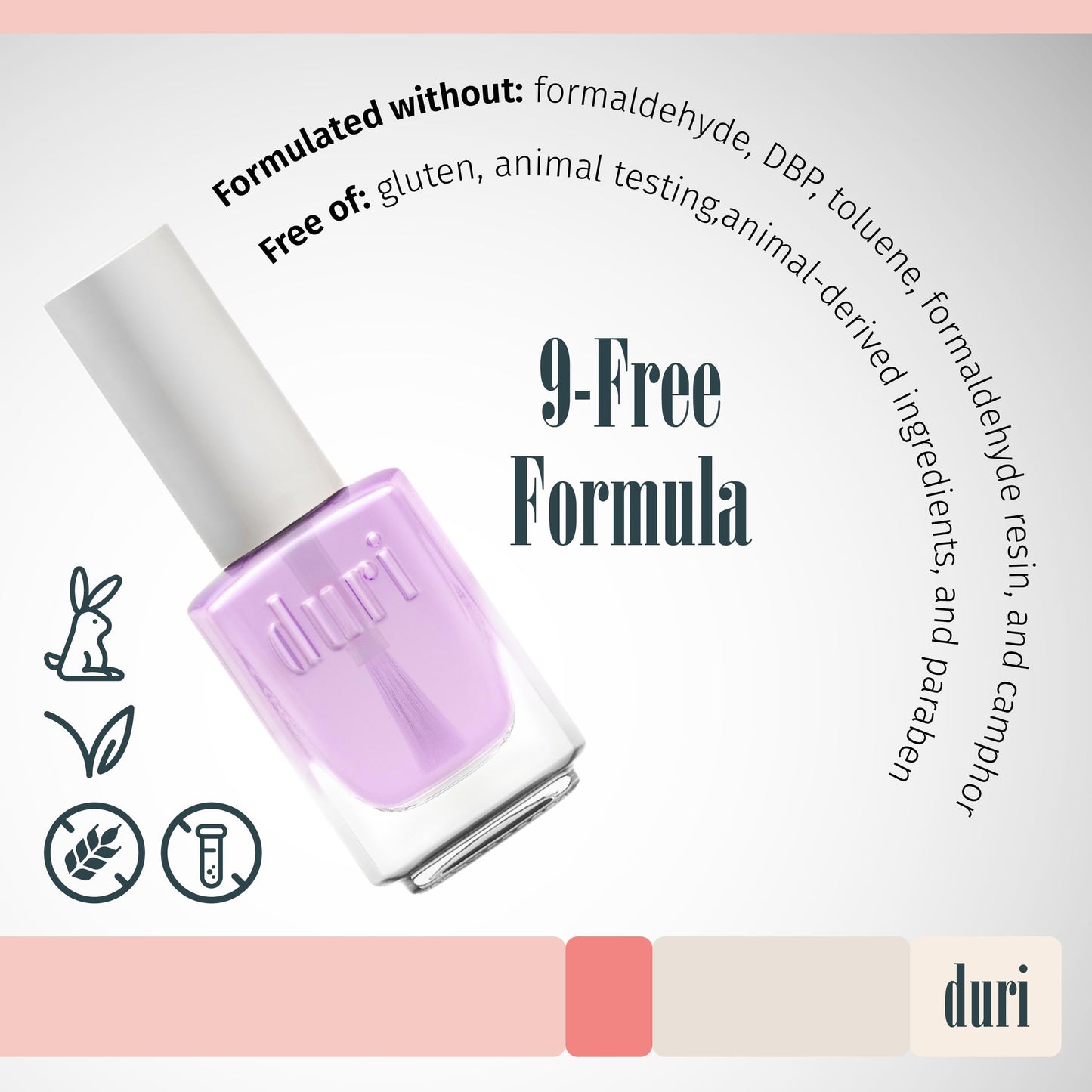 duri Non-yellowing Clear Top Coat - 0.45 fl. oz. Beauty & Personal Care duri