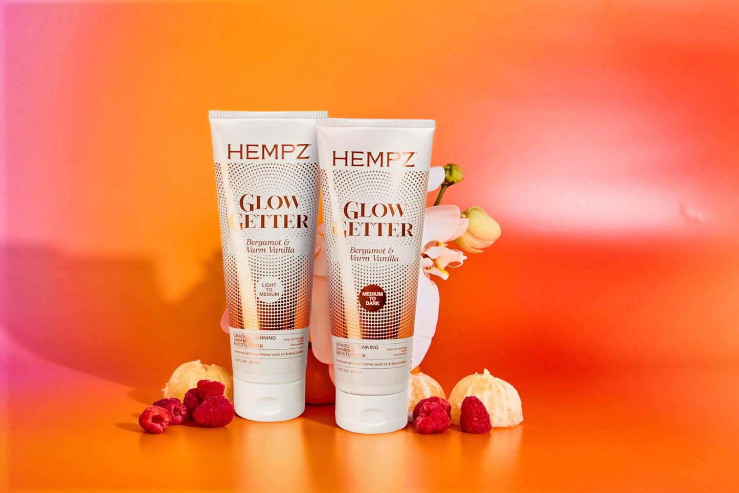 Hempz Glow Getter Gradual Self-Tanning Light to Medium 7.5 oz.