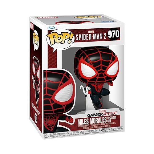 Funko POP! Games: Spider-Man 2- Miles Morales - Spider-Man - Collectable Vinyl Figure - Gift Idea - Official Merchandise - for Kids & Adults - Video…