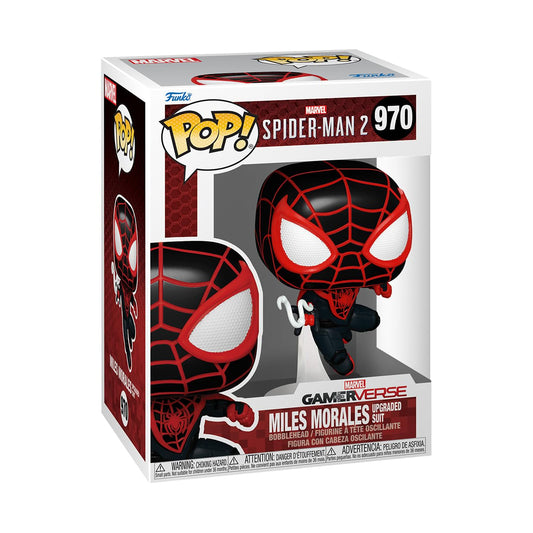 Funko POP! Games: Spider-Man 2- Miles Morales - Spider-Man - Collectable Vinyl Figure - Gift Idea - Official Merchandise - for Kids & Adults - Video…