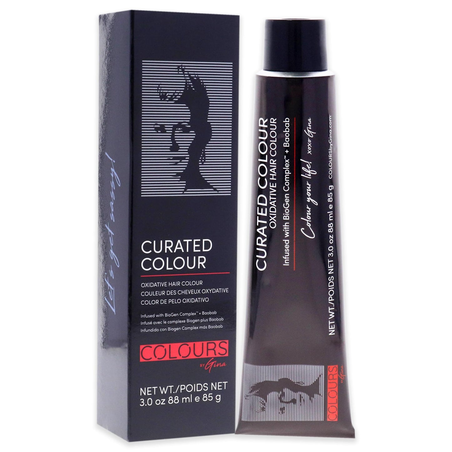 Colours By Gina Curated Colour - 7.10-7B Cool Blonde by Colours By Gina for Unisex - 3 oz Hair Color