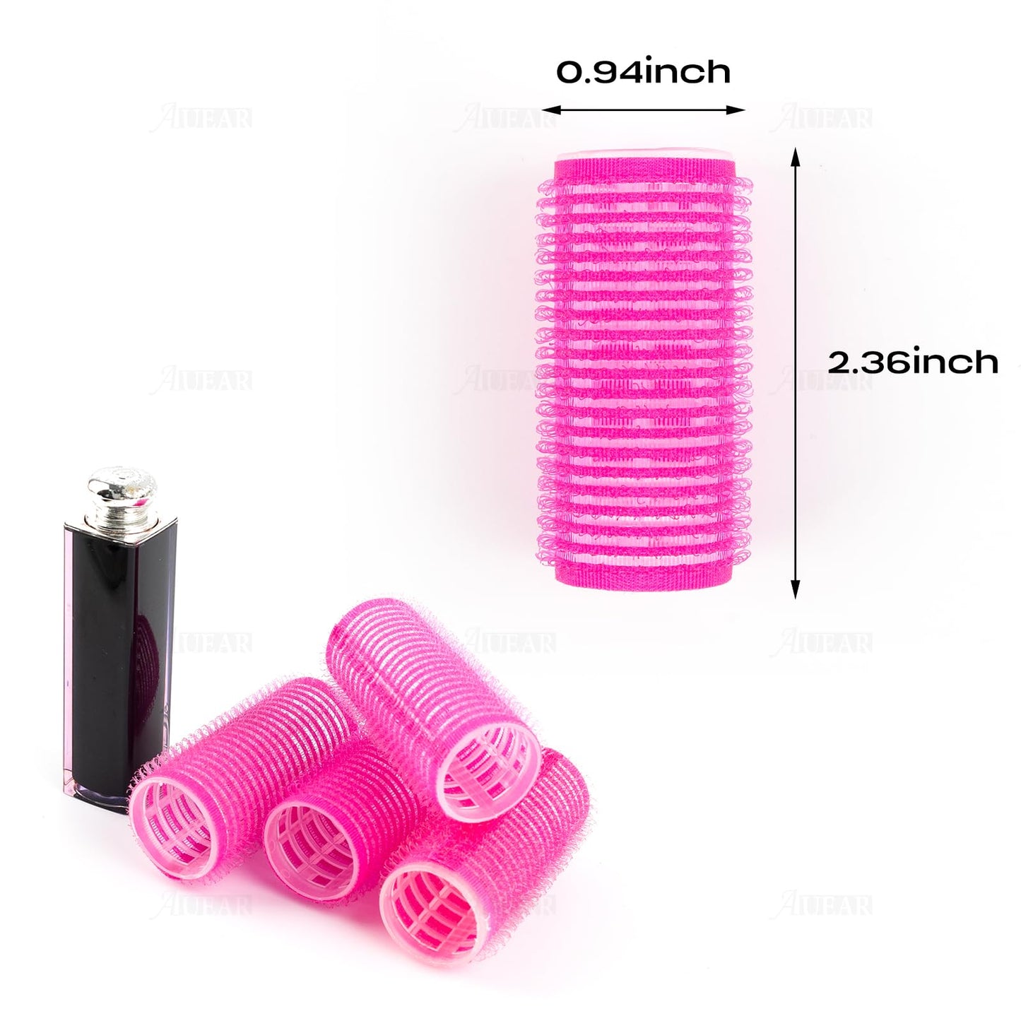 AUEAR, 12 PCS Self Grip Curlers Rollers Salon Hairdressing Holding DIY Hair Styling Curling Tools for Women Men