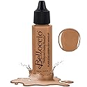 Belloccio's Professional Cosmetic Airbrush Makeup Foundation 1/2oz Bottle: Golden Tan- Medium Yellow Undertones