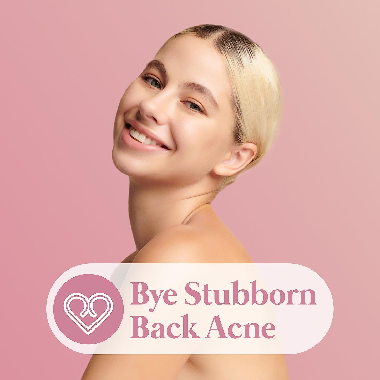 Pretty Privates Premium Back Acne Spray - Body, Butt and Back Acne Treatment Spray - with 2% Salicylic Acid - Bacne Scar and Spot Clearing Solution