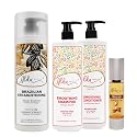 Alda Beauty Care Hair Treatment - Premium Hair Straightener Cream, Sulfate-Free Anti Frizz Hair Products, Perfect Hair Straightening Solution for Dry
