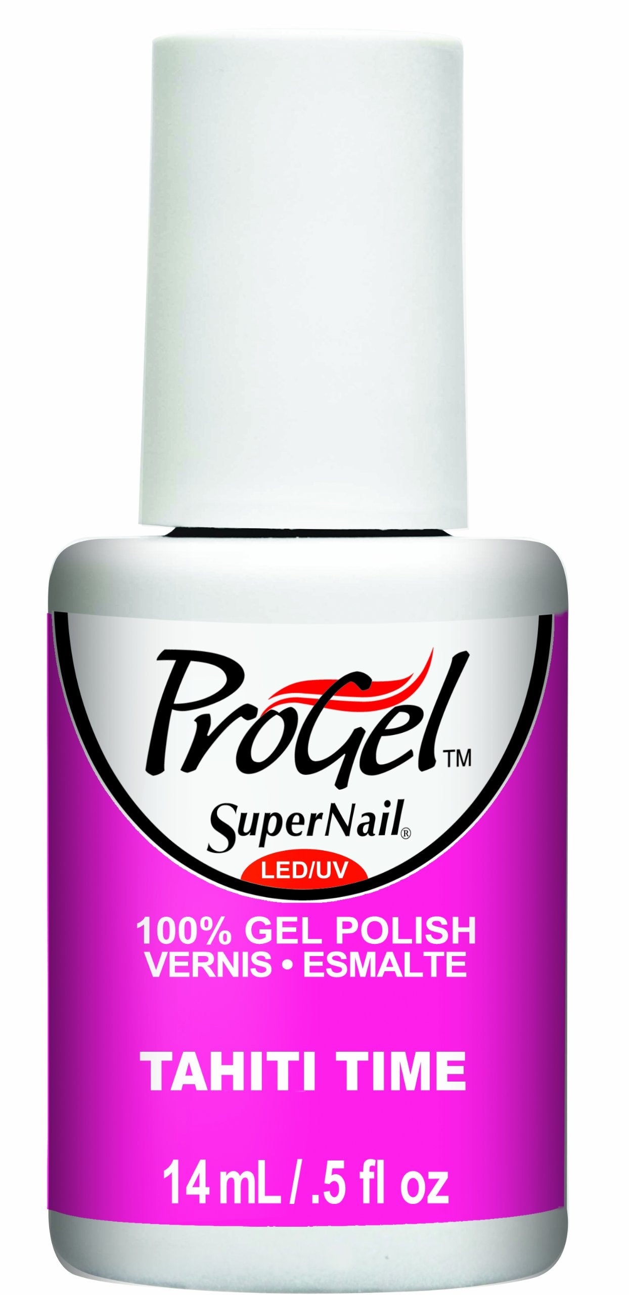 Supernail Progel Nail Lacquer, Tahiti Time, 0.5 Fluid Ounce Beauty & Personal Care SuperNail