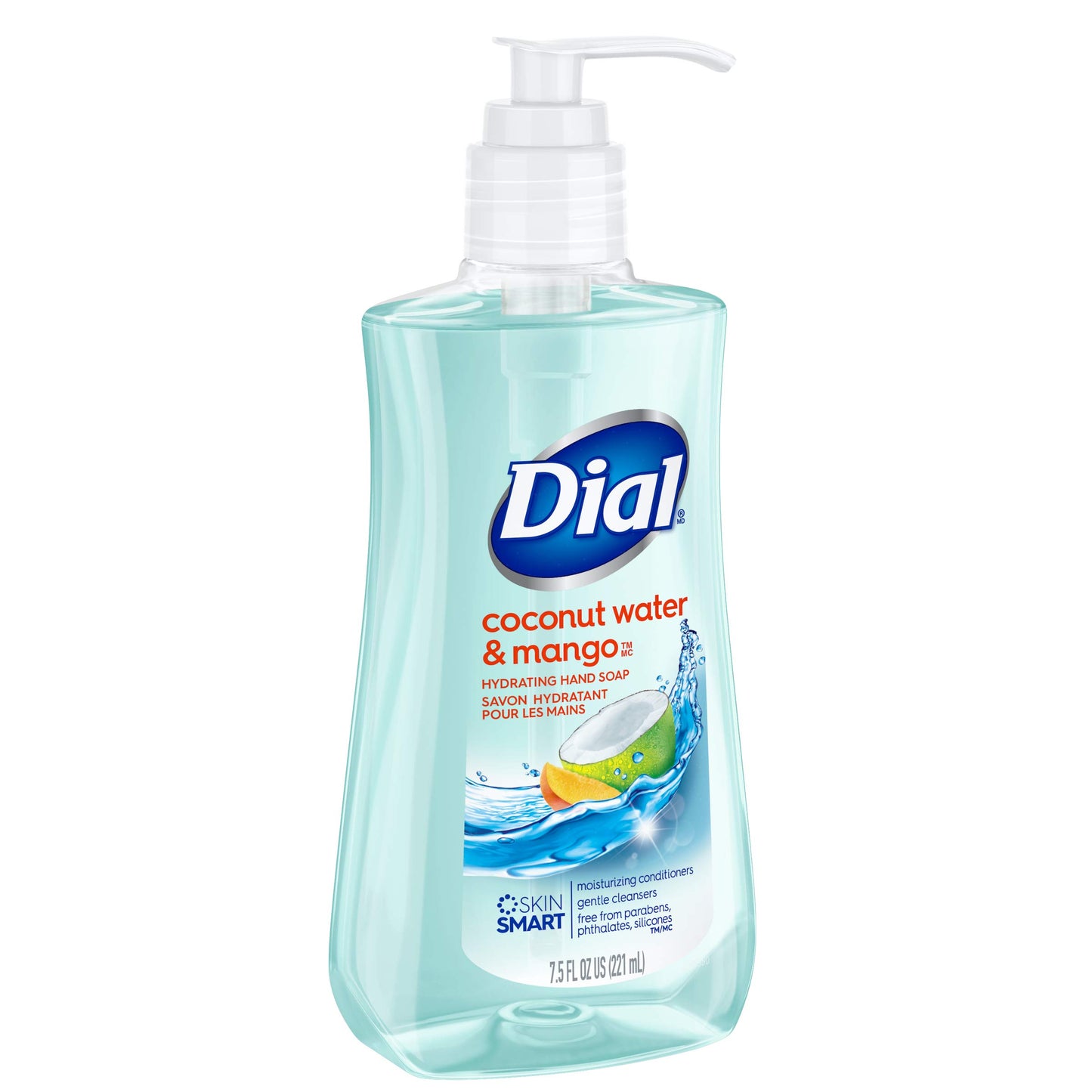 Dial Hand Soap, Coconut Water & Mango 7.50oz 3pack