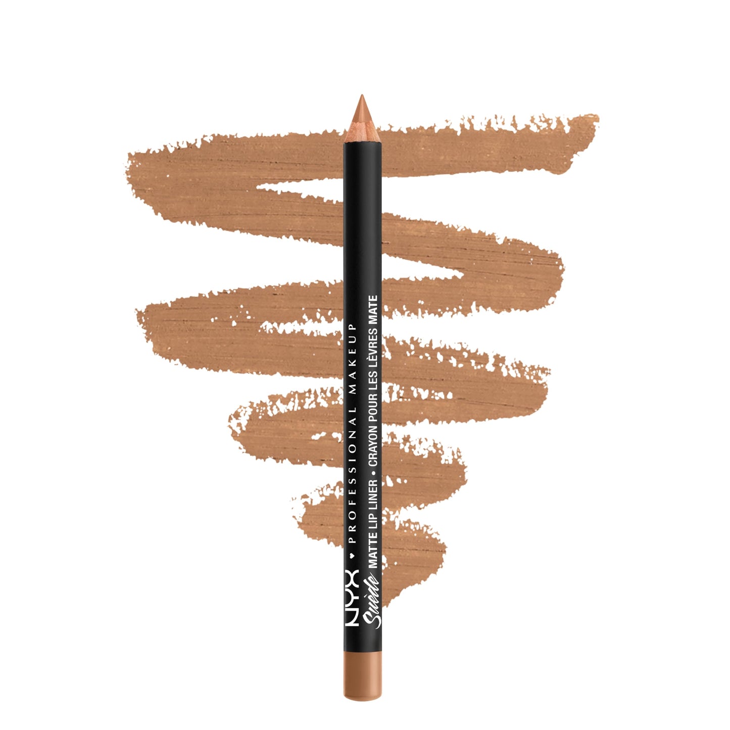 NYX PROFESSIONAL MAKEUP Suede Matte Lip Liner, Velvety-Smooth, Long-Lasting Formula For A Defined Lip Makeup Look - London (Tan) Beauty & Personal Care NYX PROFESSIONAL MAKEUP