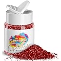 MARBLERS Twinkle Glitter [Santa Red] 1.5oz (42g) | Fine | Non-Toxic, Vegan, Cruelty-Free | Face, Body, Eyeshadow, Hair, Festival, Party Makeup | Nail