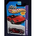Lambo Aventador J Hot Wheels 2013 HW Showroom Series RED Lamborghini Aventador J Roadster 1:64 Scale Collectible Die Cast Car #180/250