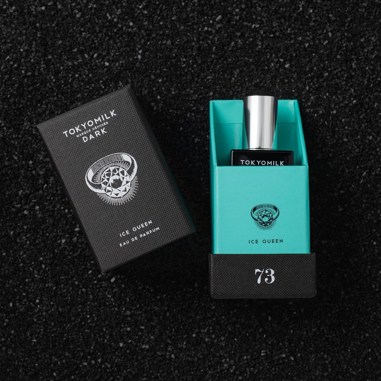 TOKYOMILK Ice Queen Eau de Parfum, 1.6 fl. oz, 47.3 ml - Sparkling Citrus, Osmanthus, Salt Crystals, Aquamarine - Sophisticated & Elegant Design, Men Beauty & Personal Care TOKYOMILK