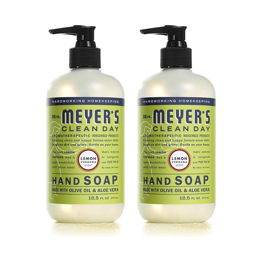 Mrs. MEYER'S CLEAN DAY Liquid Hand Soap Lemon Verbena 12.5 Fl Oz (Pack of 2) Beauty & Personal Care Mrs. MEYER'S