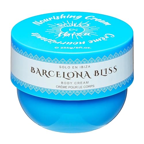 Solo en Ibiza Barcelona Bliss Body Cream, Blue