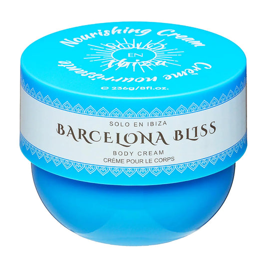 Solo en Ibiza Barcelona Bliss Body Cream, Blue