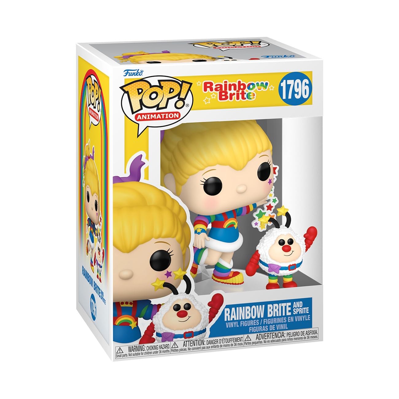 Funko Pop&Buddy: Rainbow Brite - Rainbow Brite and Twink - Collectable Vinyl Figure - Gift Idea - Official Merchandise - Toys for Kids & Adults - Ad…