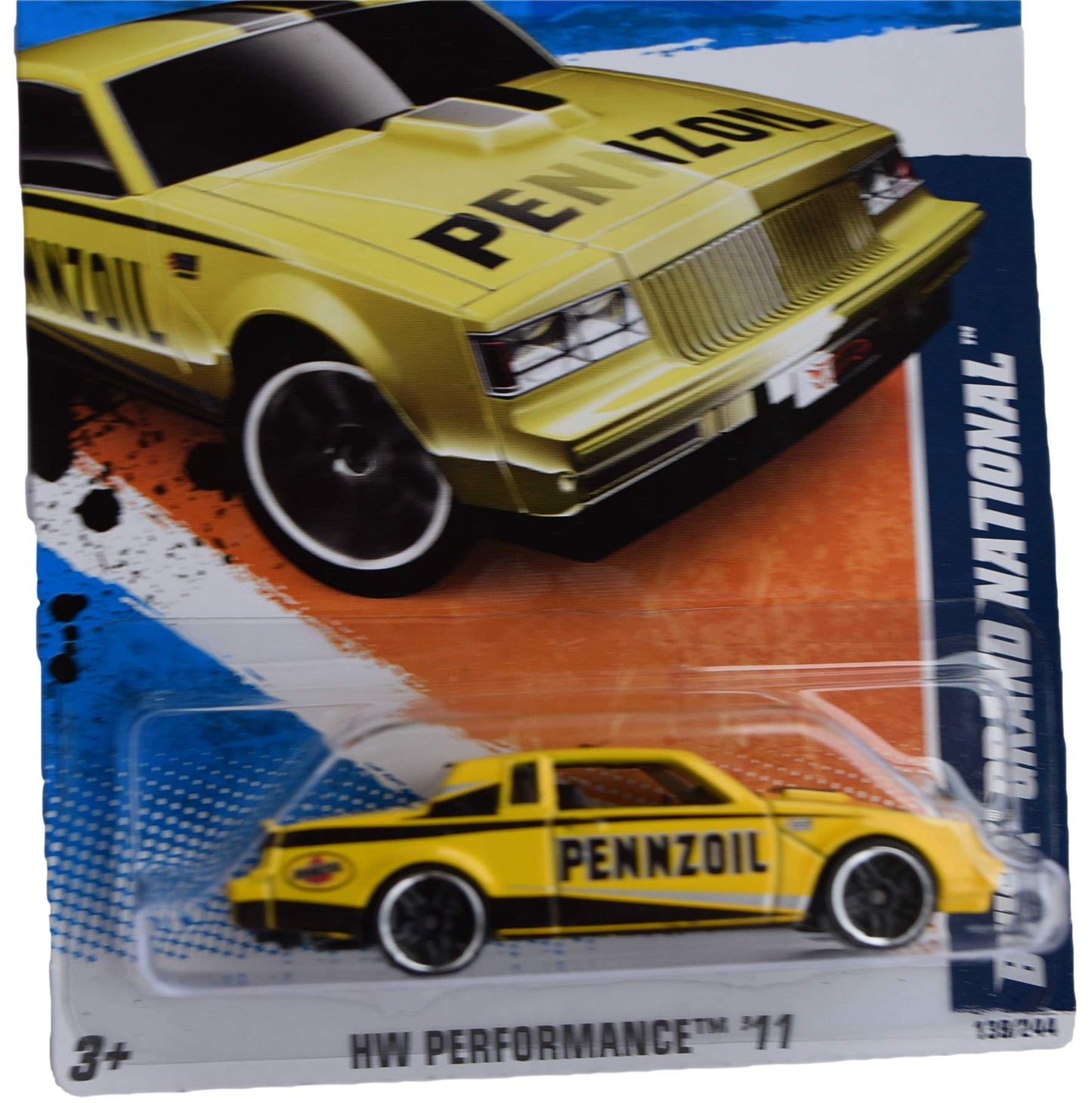 HotWheels Grand National, 2011 Performance 9/10 [yellow]
