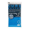 Cure Series Japanese Exfoliating Bath Towel From OHE - Super Hard Weave - Blue, 120cm -Value Set of 2