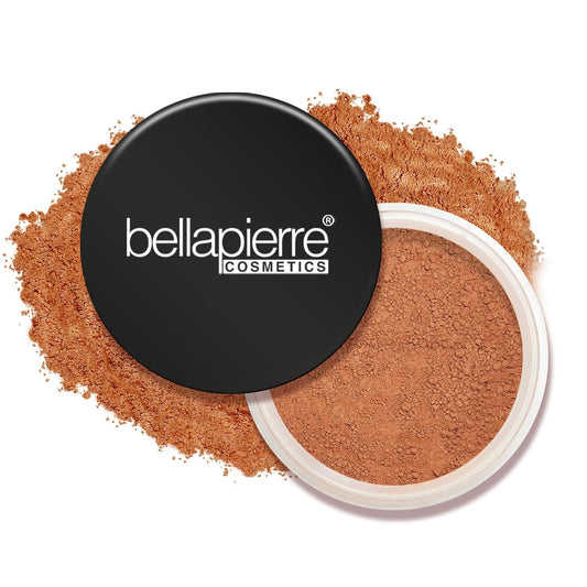 Bellapierre Mineral Foundation SPF 15 - Loose Powder Foundation, Full Coverage Mineral Makeup with Matte Finish - Vegan, Cruelty Free, Hypoallergenic