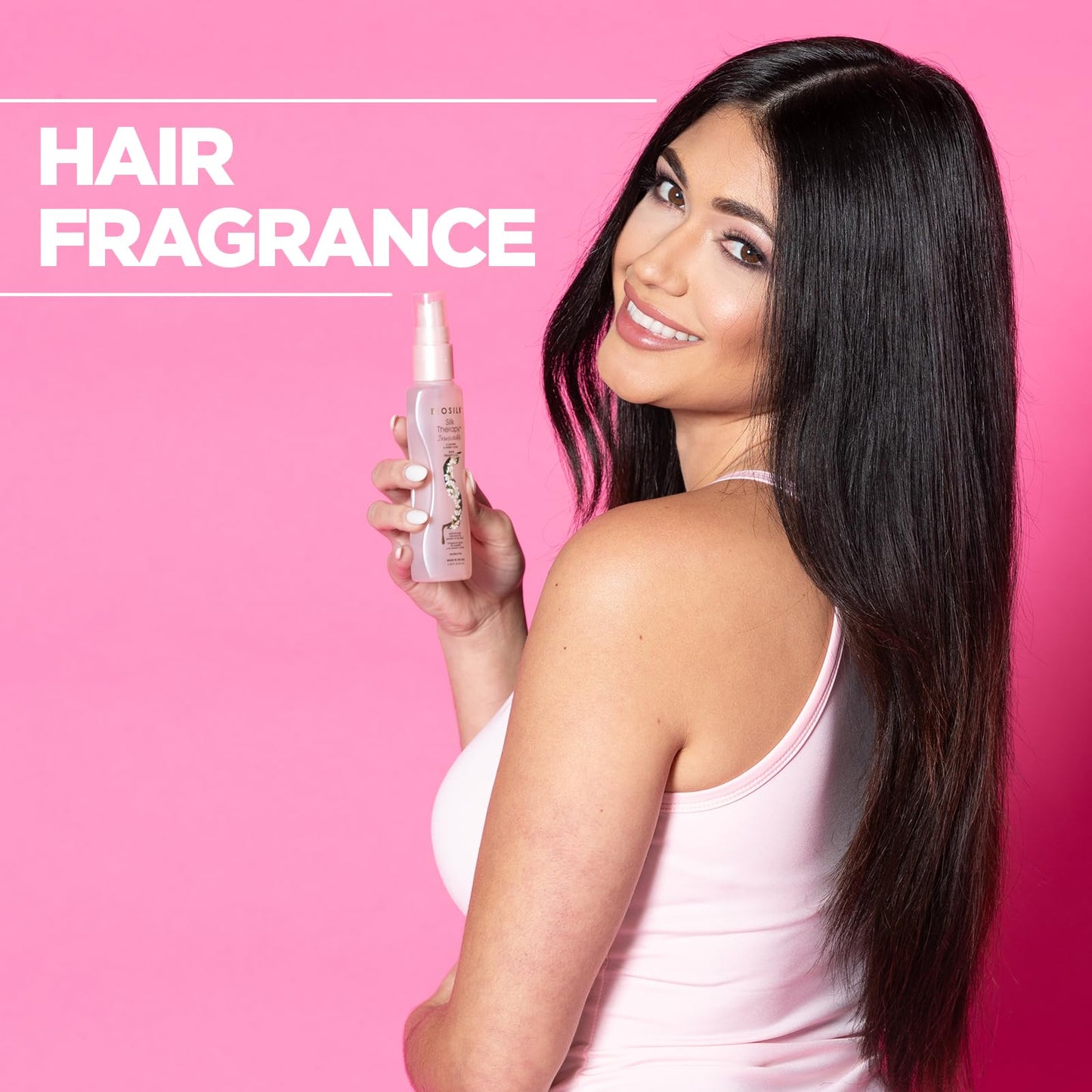 BioSilk Irresistible Collection Silk Therapy Hair Fragrance 2.26oz. Jasmine & Honey Scent, 2.26 ounces