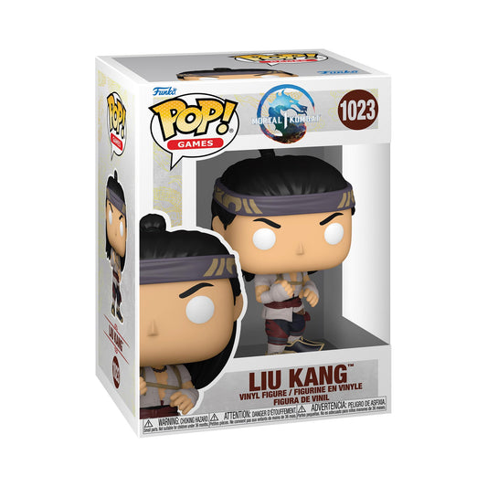 Funko POP Games: Mortal Kombat 1- Liu Kang - (God of Fire) - Mortal Kombat Game Franchise - Collectable Vinyl Figure - Gift Idea - Official…