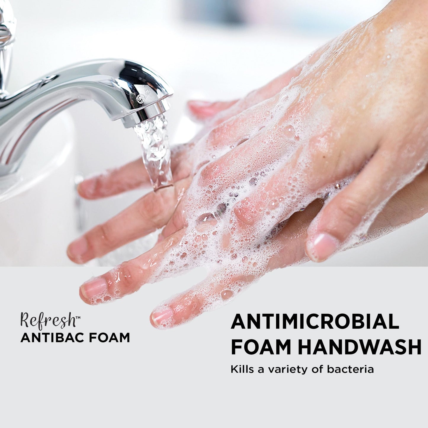 SC Johnson Professional REFRESH ANTIBAC FOAM HAND WASH 2 LITERS, 4 PACK