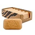 Baudelaire Exfoliating Spice Loofa Soap - Natural Fragrance - Hydrating & Moisturizing Triple-Milled Luxury, 5 oz (Pack of 6)