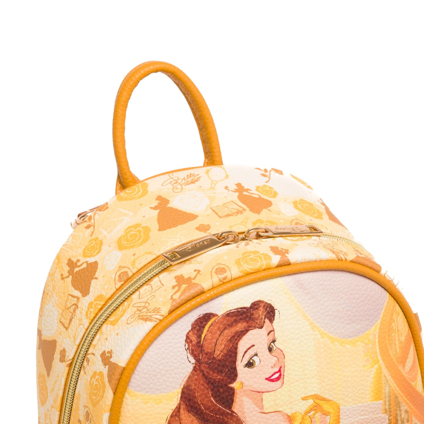 Wondapop Disney Beauty and the Beast Belle 11" Vegan Leather Fashion Mini Backpack