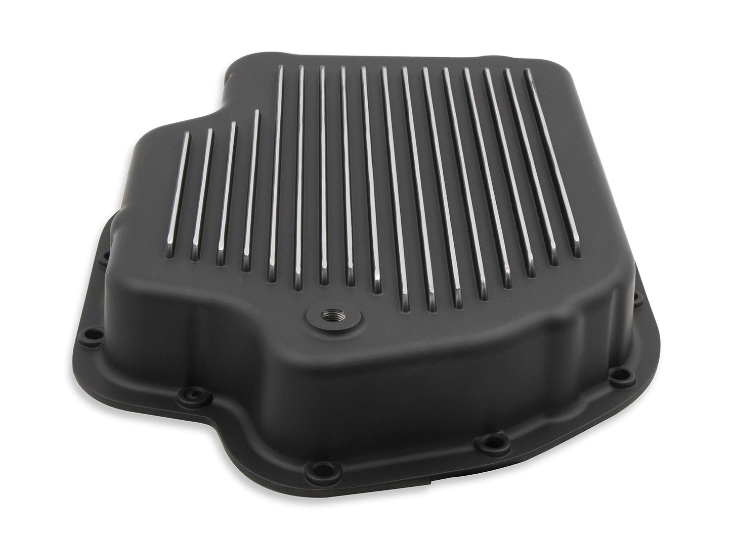 Mr. Gasket Automatic Transmission Oil Pan Gm Th-400 Black Aluminum