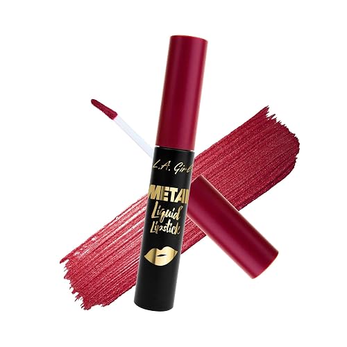 L.A. Girl Metal Liquid Lipstick, Treasure GML863