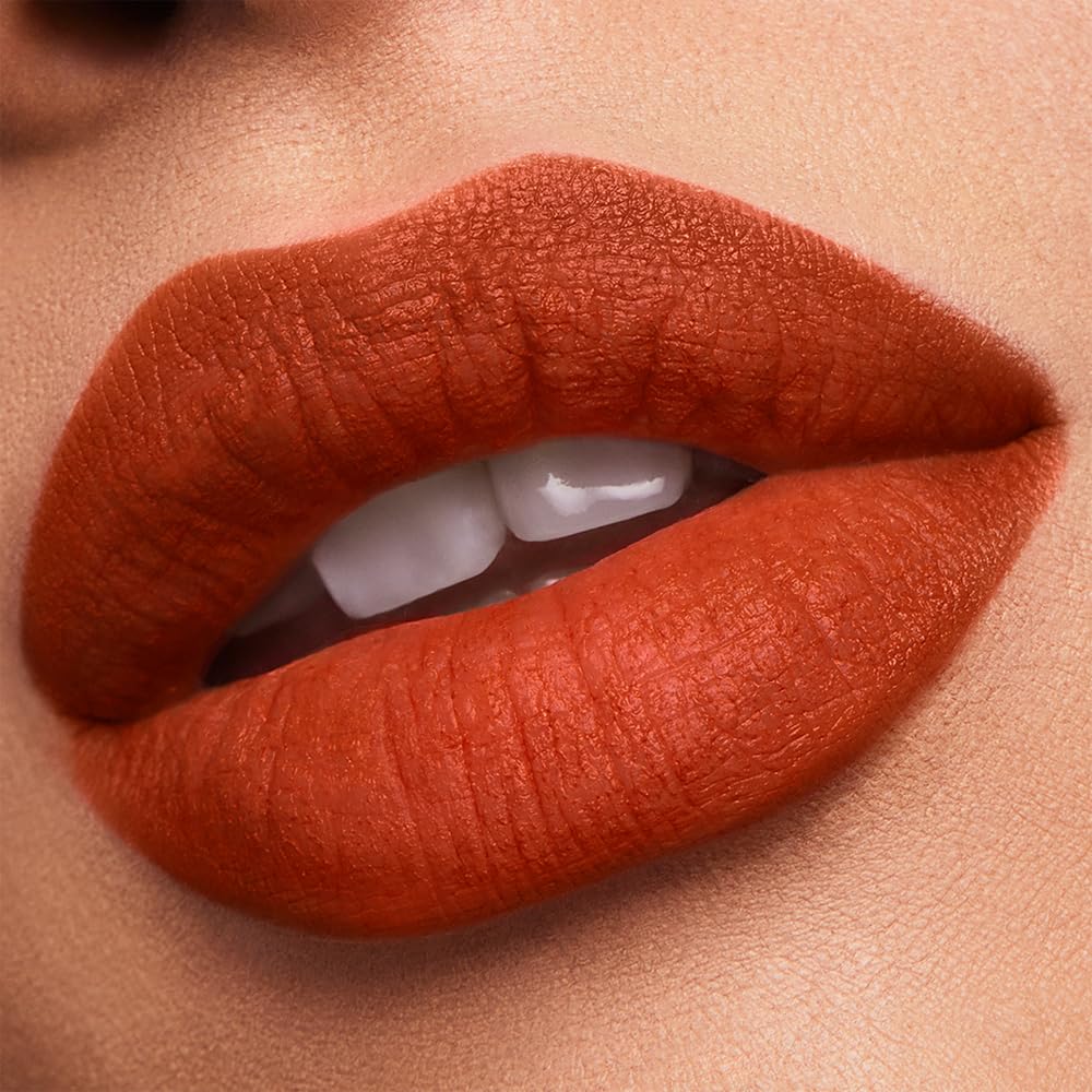 Estée Lauder Pure Color Long-Lasting Matte Lipstick for Women with Matte Finish | Plumping & Nourishing, 0.12 Ounce, 570 Fiercely