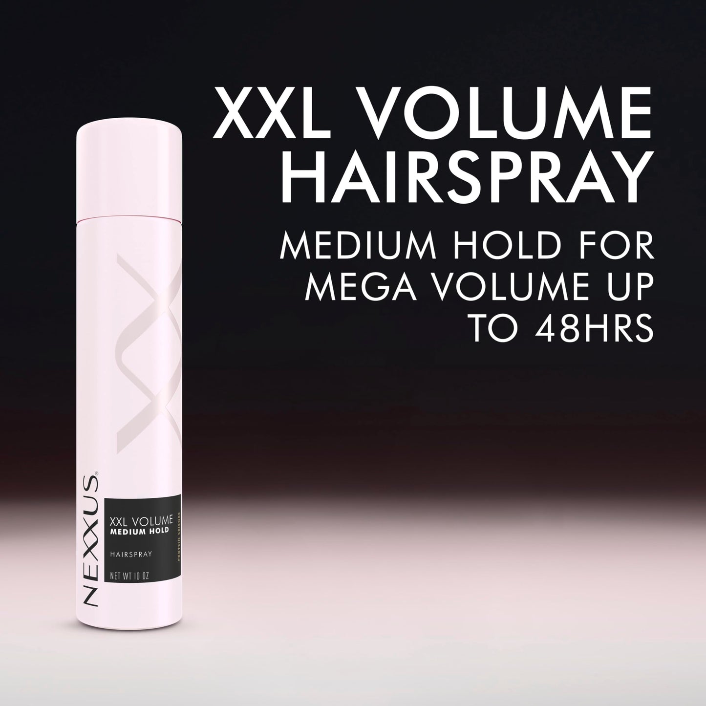 Nexxus Styling Spray XXL Finish Volume Medium Hold Hairspray Powered by STYLEPROTECT Technology 10 oz