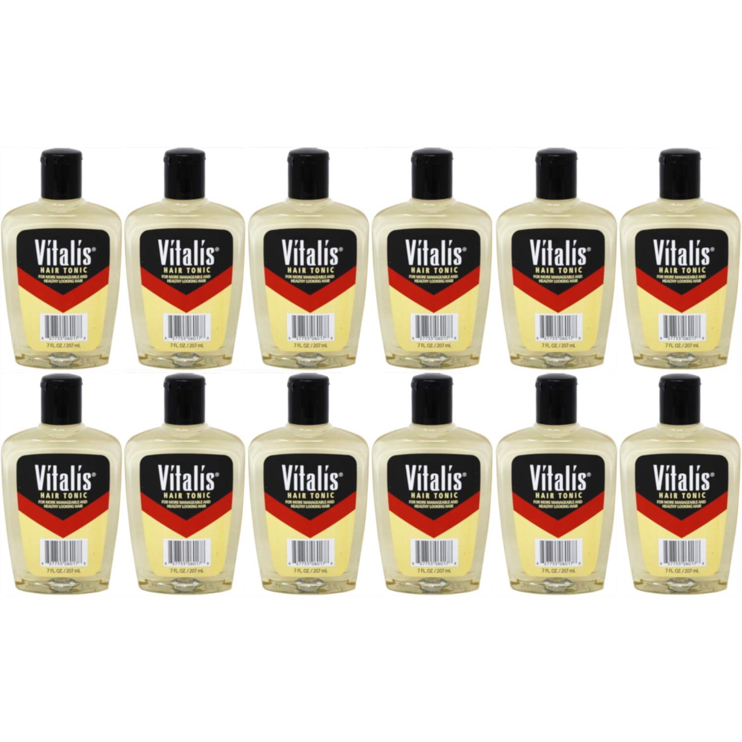 Vitalis Hair Tonic Liquid 7 oz (Pack of 12)