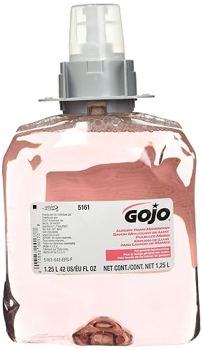 Gojo 516103CT FMX-12 Luxury Foam Hand Wash, Cranberry, 1250mL Refill, 3/Carton