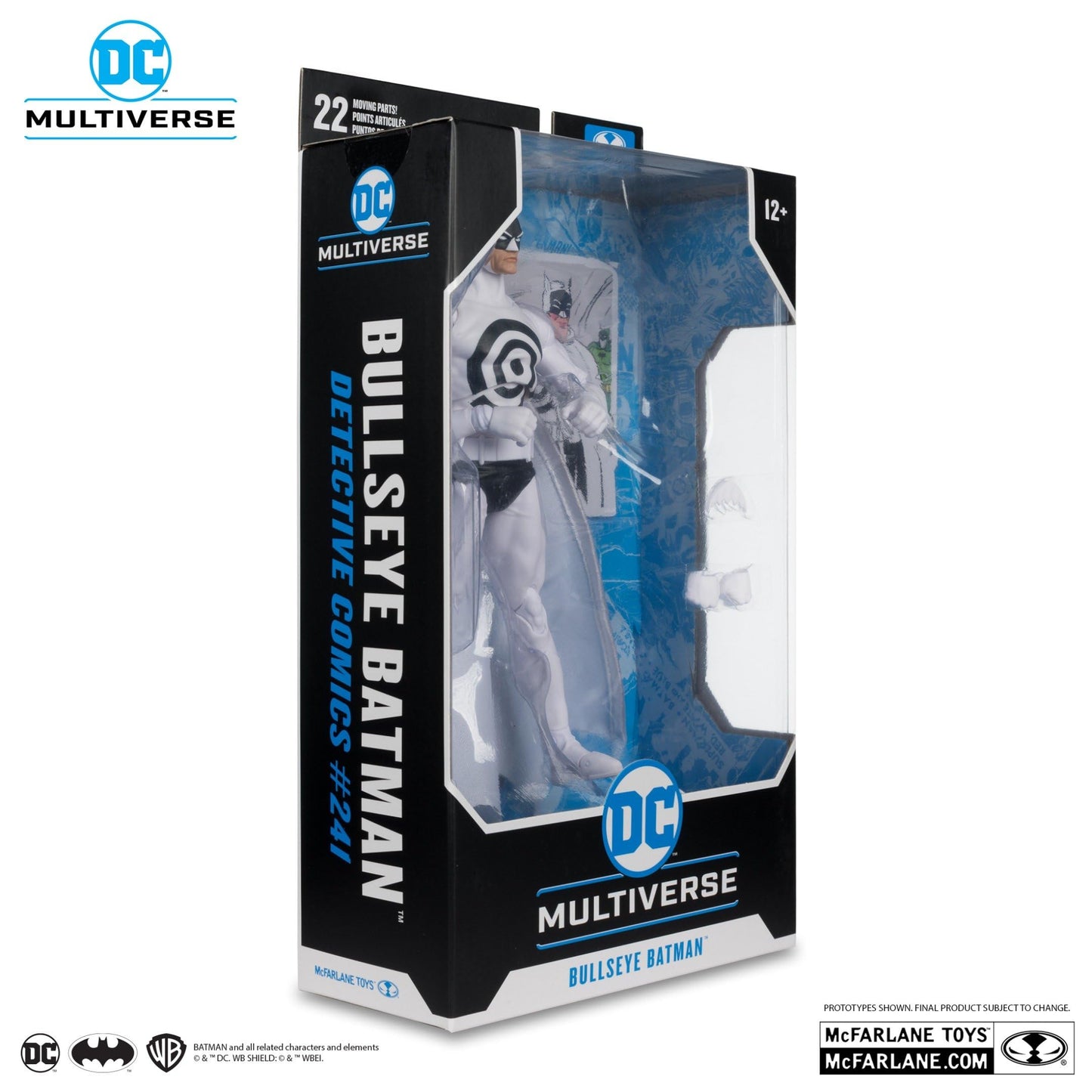 DC Multiverse Detective Comics 7 Inch Action Figure Exclusive - Bullseye Batman Platinum