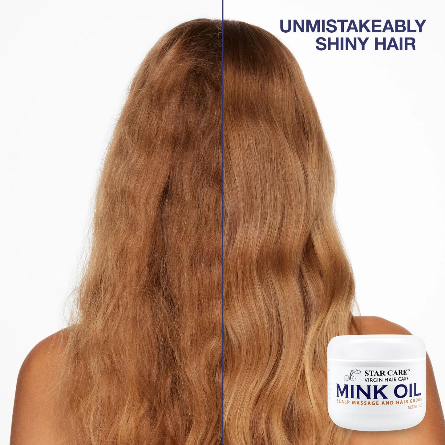 STAR CARE Virgin Hair Care Mink Oil 4oz