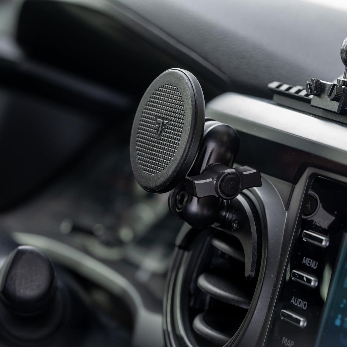 Tackform Link Vent Phone Mount Compatible with 2016-2023 Toyota Tacoma and 2014-2021 Toyota Tundra | Aluminum | Zero Slip | Compatible with MagSafe…