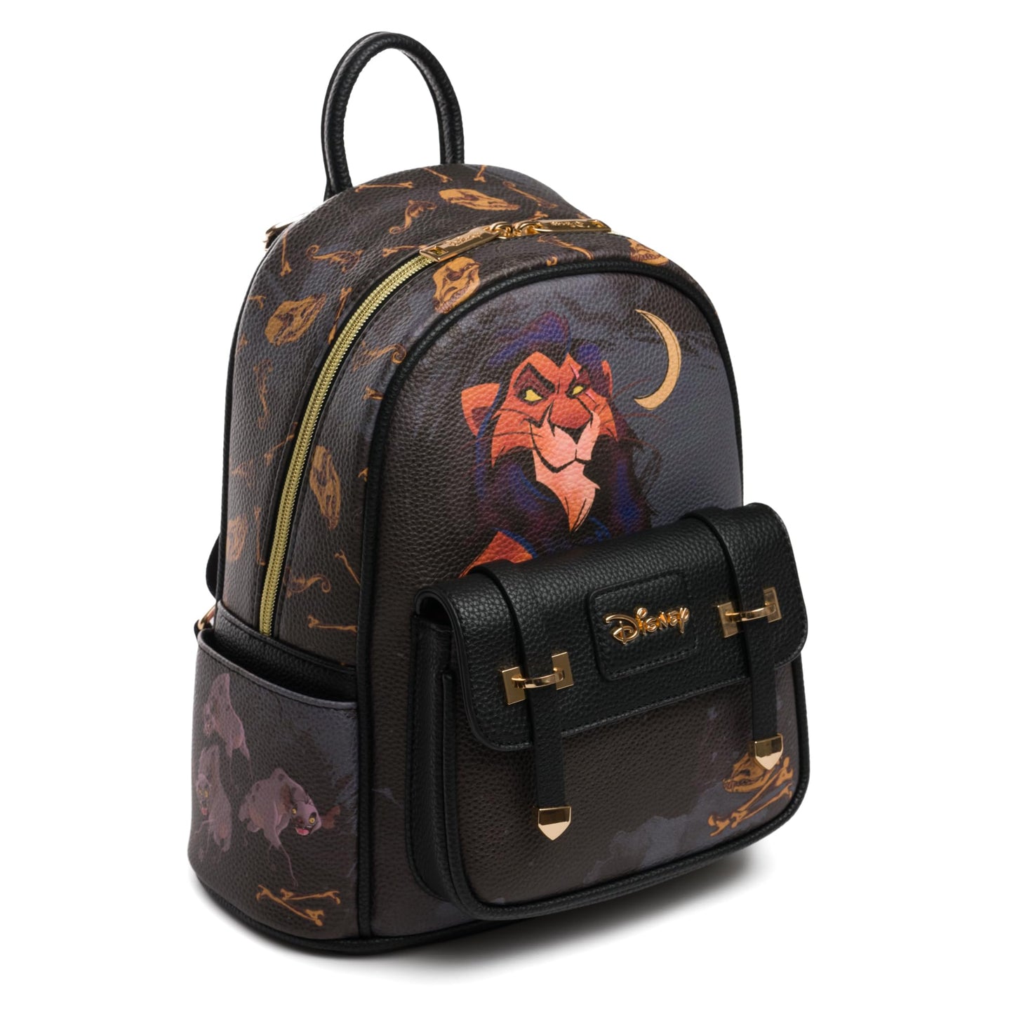 Wondapop Disney The Lion King Scar 11" Vegan Leather Fashion Mini Backpack