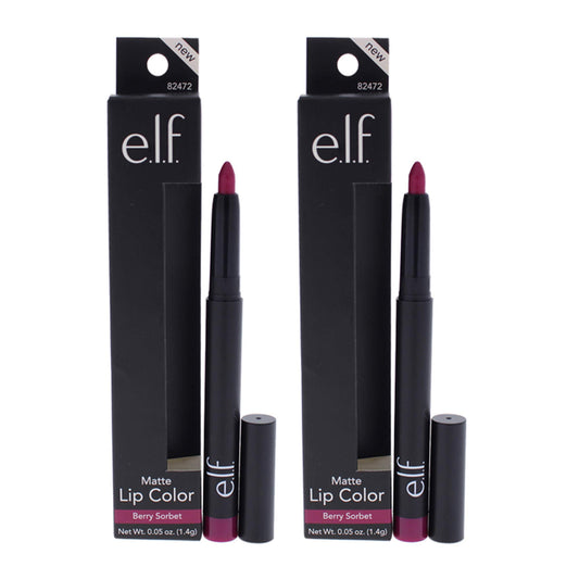 Elf 82472 Matte Lip Color Size .05 O Elf 82472 $3 Matte Lip Color Berry Sorbet .05 Oz