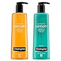 Neutrogena Rainbath Refreshing & Cleansing Shower & Bath Gel, Moisturizing Daily Body Wash & Shaving Gel for Soft Skin, Two Pack Including Ocean Mist