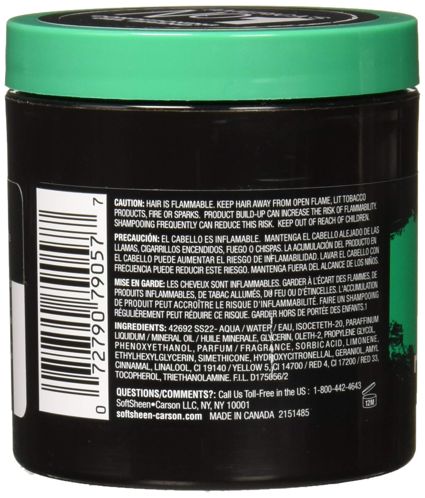 Lets Jam Condition & Shine Gel Regular Hold 5.5 Ounce Jar (162ml) (Pack of 2)