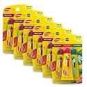 Carmex Daily Care Moisturizing Lip Balm Tubes with SPF, Fresh Cherry, Strawberry and Wintergreen Lip Balm Pack, 0.35 OZ - (6 Packs of 3)