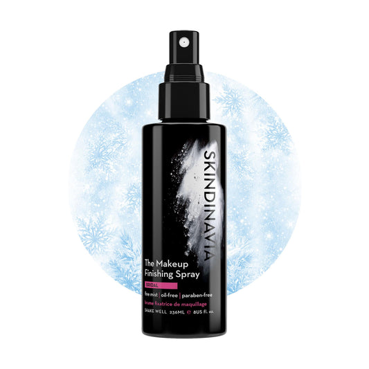 Skindinavia Makeup Setting Spray, Bridal Setting Spray for Makeup Long Lasting, Waterproof & Heat-Resistant Cooling Formula, All-Day Wear Up to 16+