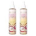 Pacifica Hair Perfume & Body Fragrance Spray Mist - Island Vanilla Pack with Sugar & Vanilla - Alcohol-Free, Vegan & Cruelty-Free, 6 oz each (Pack