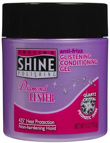 Smooth and Shine Polishing Anti-Frizz Glistening Conditioning Gel, 6 Ounce