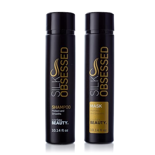 Silk Obsessed | Ultra Hydrating Shampoo & Mask Bundle | 10.14oz