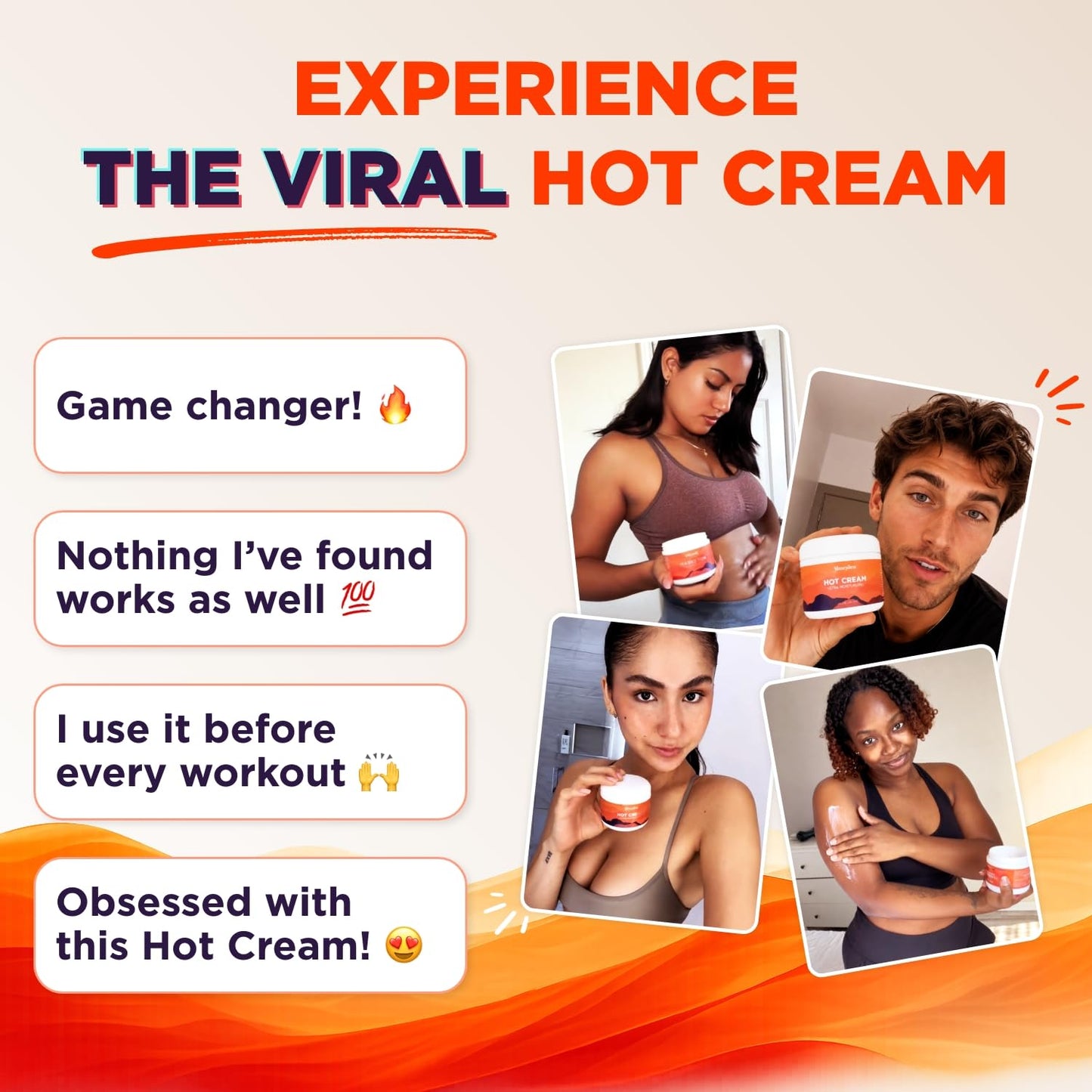 Hot Firming Lotion Sweat Enhancer - Skin Tightening Cream for Stomach Fat and Cellulite - Sweat Cream for Better Workout Results - Long Lasting Beauty and Personal Care Maple Holistics
