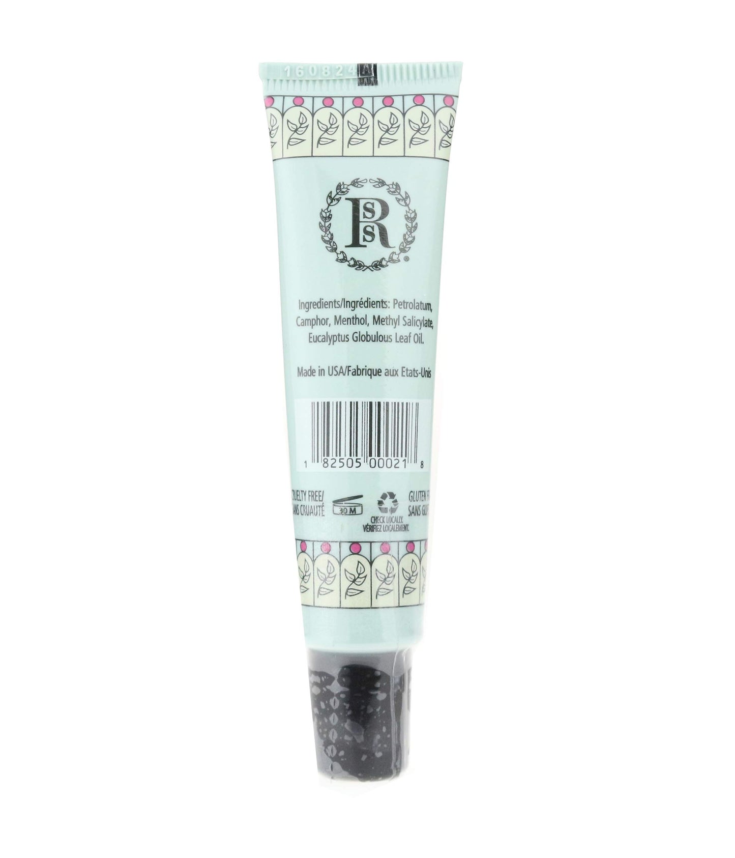 Rosebud Perfume Co. - Menthol and Eucalyptus Lip Balm Tube - 0.5 oz.