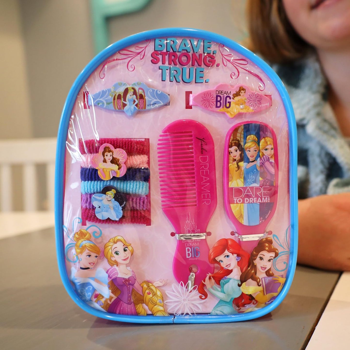 Disney Princess Hair Accessory Gift Pack -Princess Hair Band / Hair Clips (13...